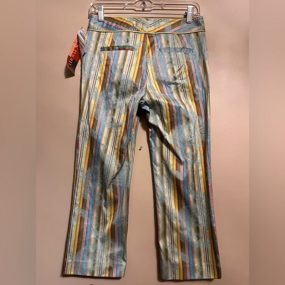 Cynthia, Cynthia Steffe vintage paisley & striped pants size 4, retail $220 - Picture 7 of 17